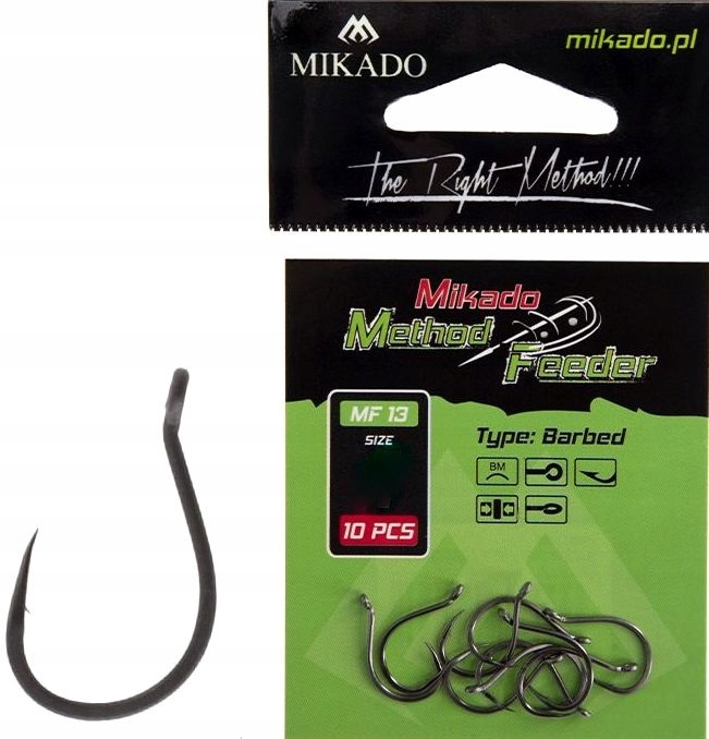 

Haczyki Mikado Method Feeder MF13 Zadzior nr. 8