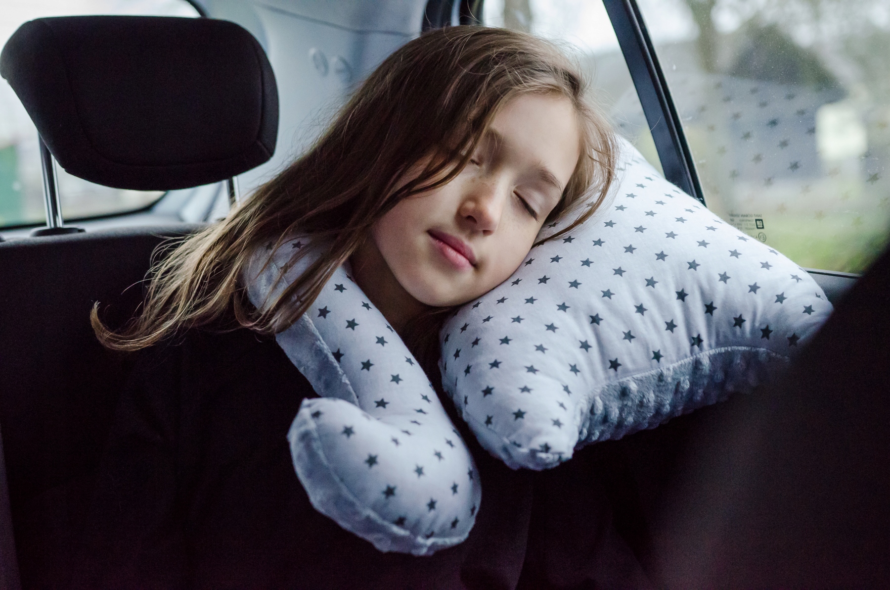 

Kot Poduszka podróżna ozdobna od Bajbi