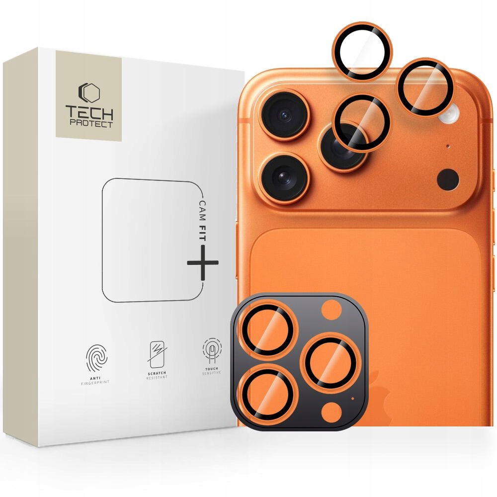 Tech-protect Osłona Aparatu Camring Fit+ Do Iphone 14 15 16 17 Pro Max