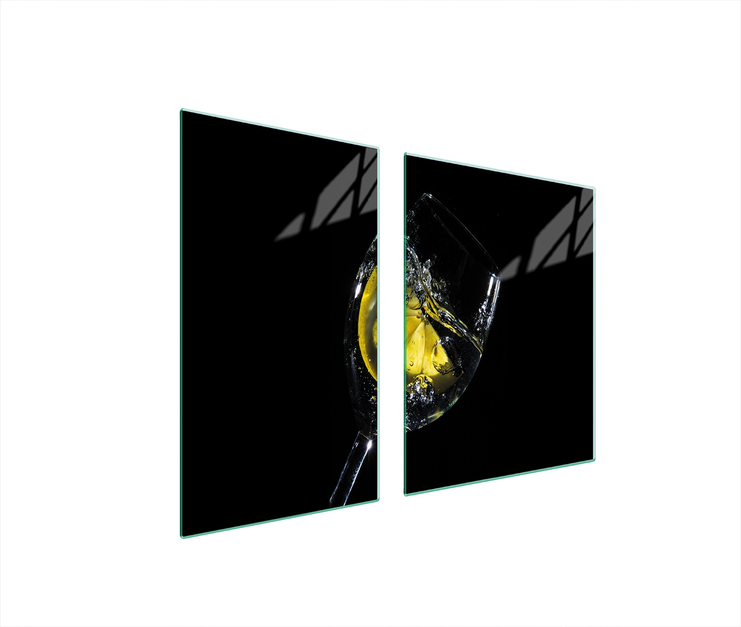 Skleněná Deska A Krájecí Prkénko 100x52 Víno Tvrzené Sklo