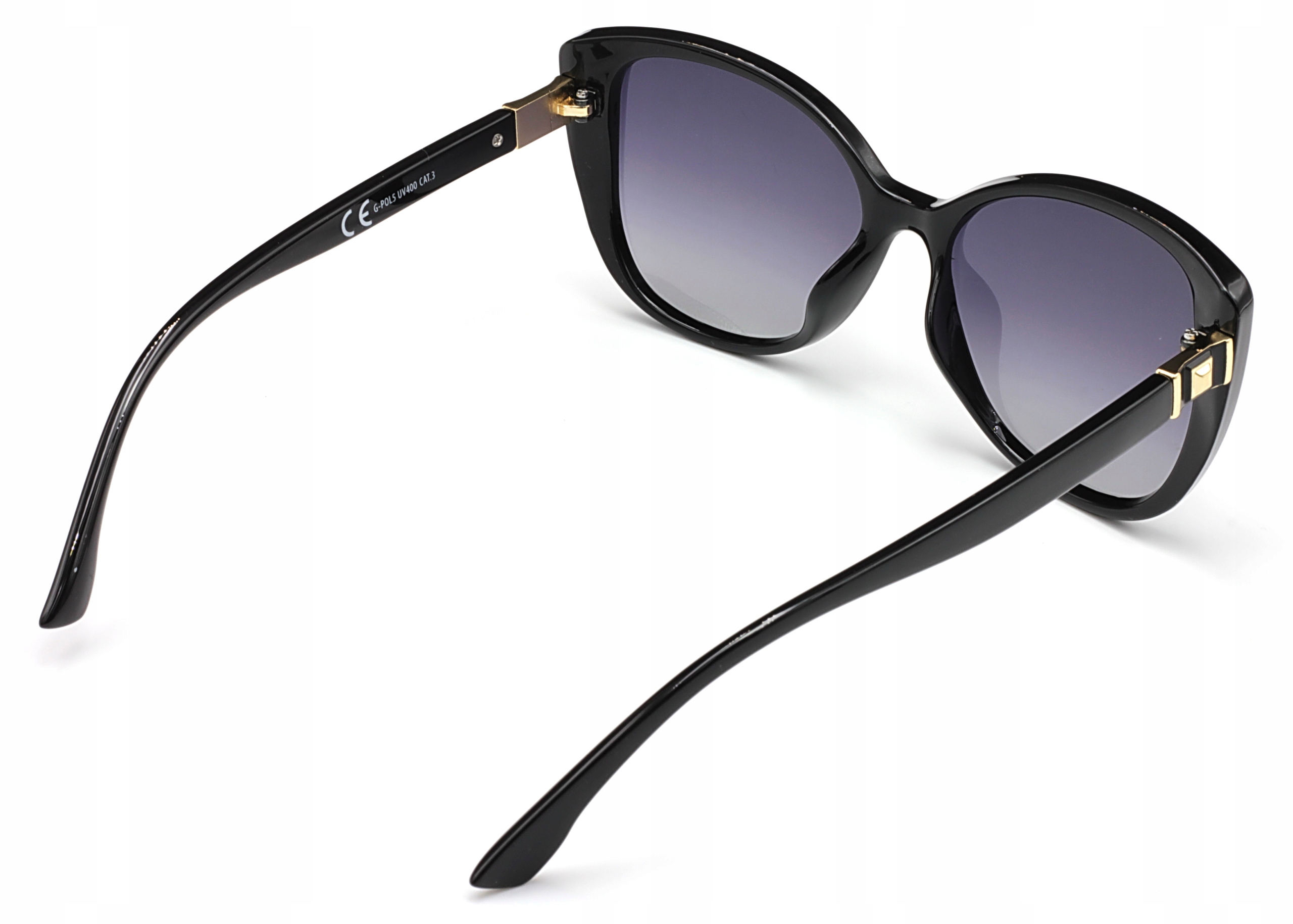 Okulary przeciwsłoneczne z polaryzacją damskie UV Model KOCIE