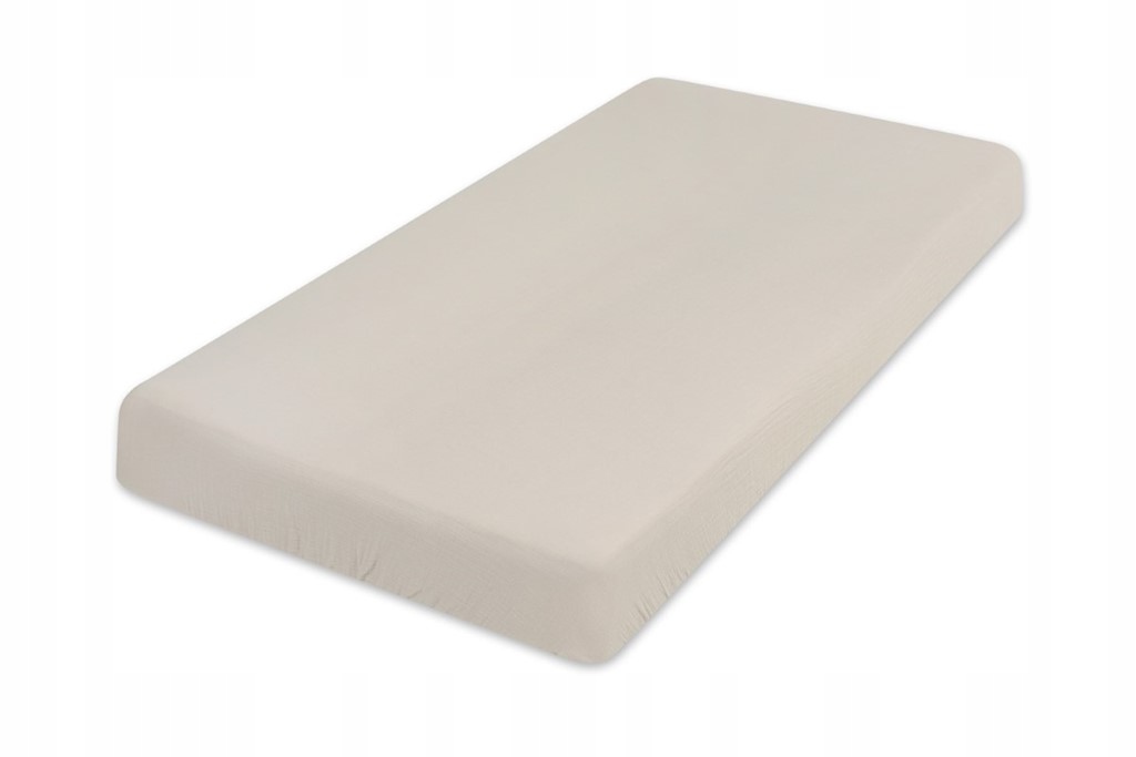Prostěradlo s gumičkou 90x200 béžové Muslin