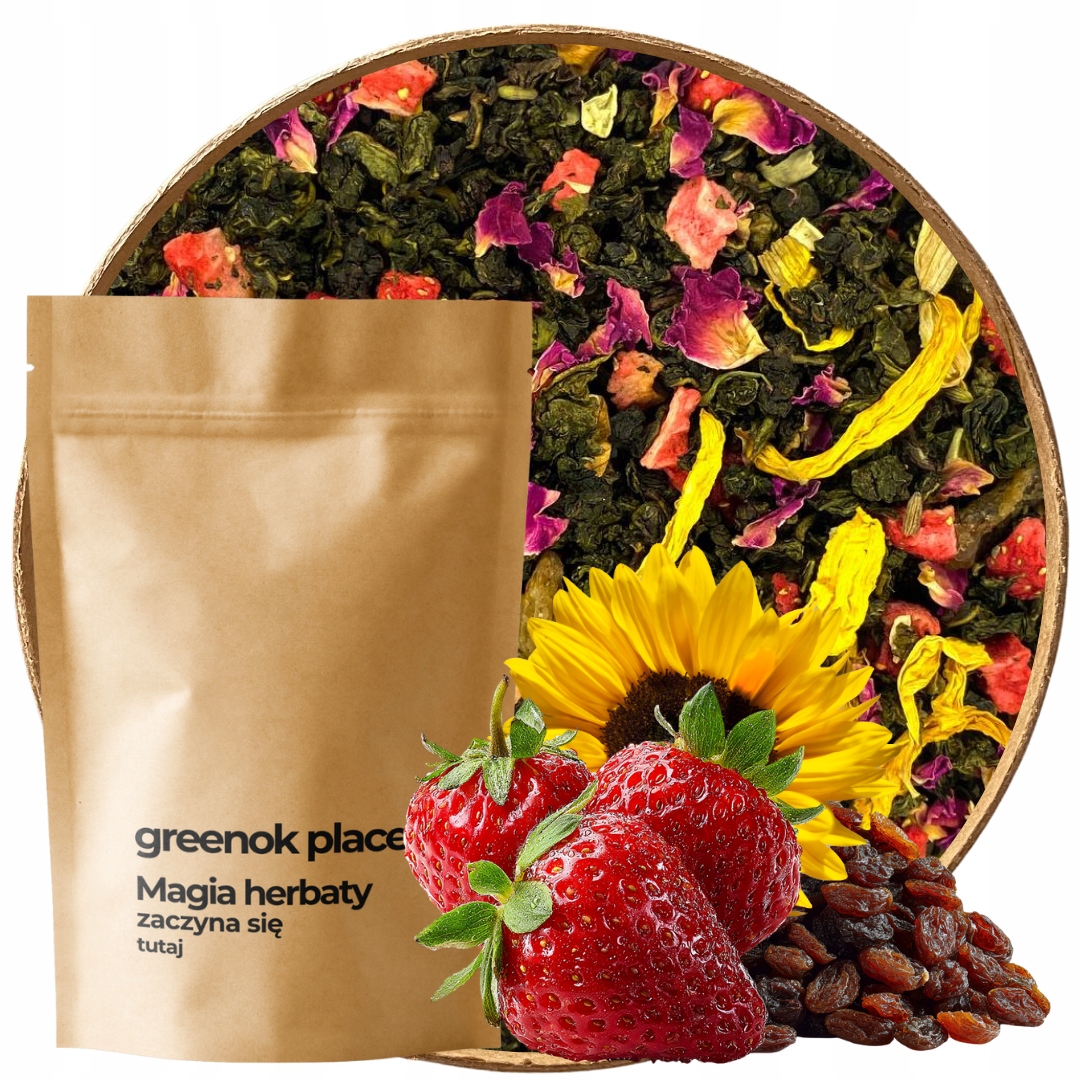 Čaj Oolong Jahody V Smetaně 1000 g jahoda lyofilizovaná 1 kg Velkoobchod