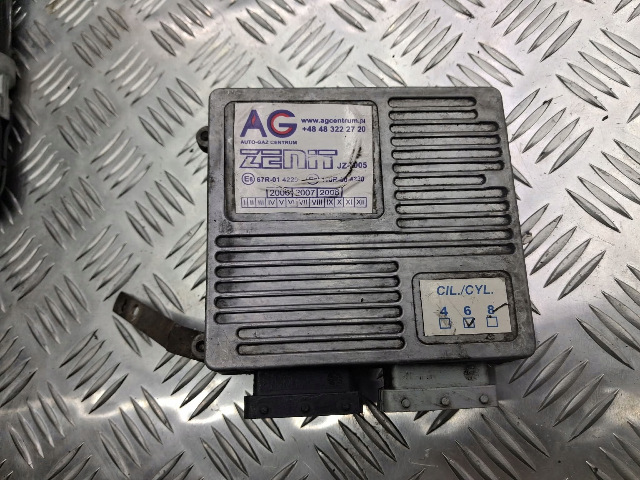 БЛОК УПРАВЛЕНИЯ LPG ZENIT JZ-2005