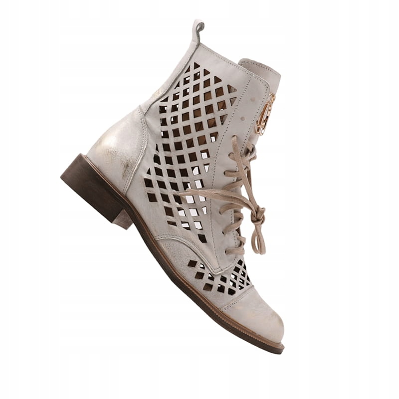 Botki PRO-MODA 2695 004 ZŁOTE - 37 Płeć kobieta