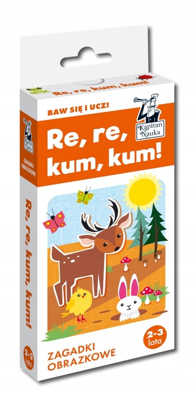 Re, re, kum, kum! Zagadki obrazkowe Kapitan Nauka