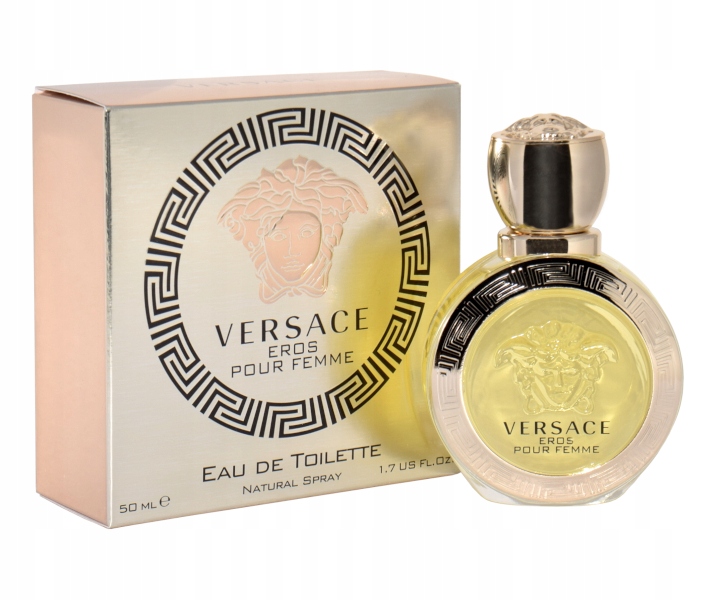 Versace Eros Pour Femme Toaletní voda pro ženy Dámské parfémy Edt 50 ml