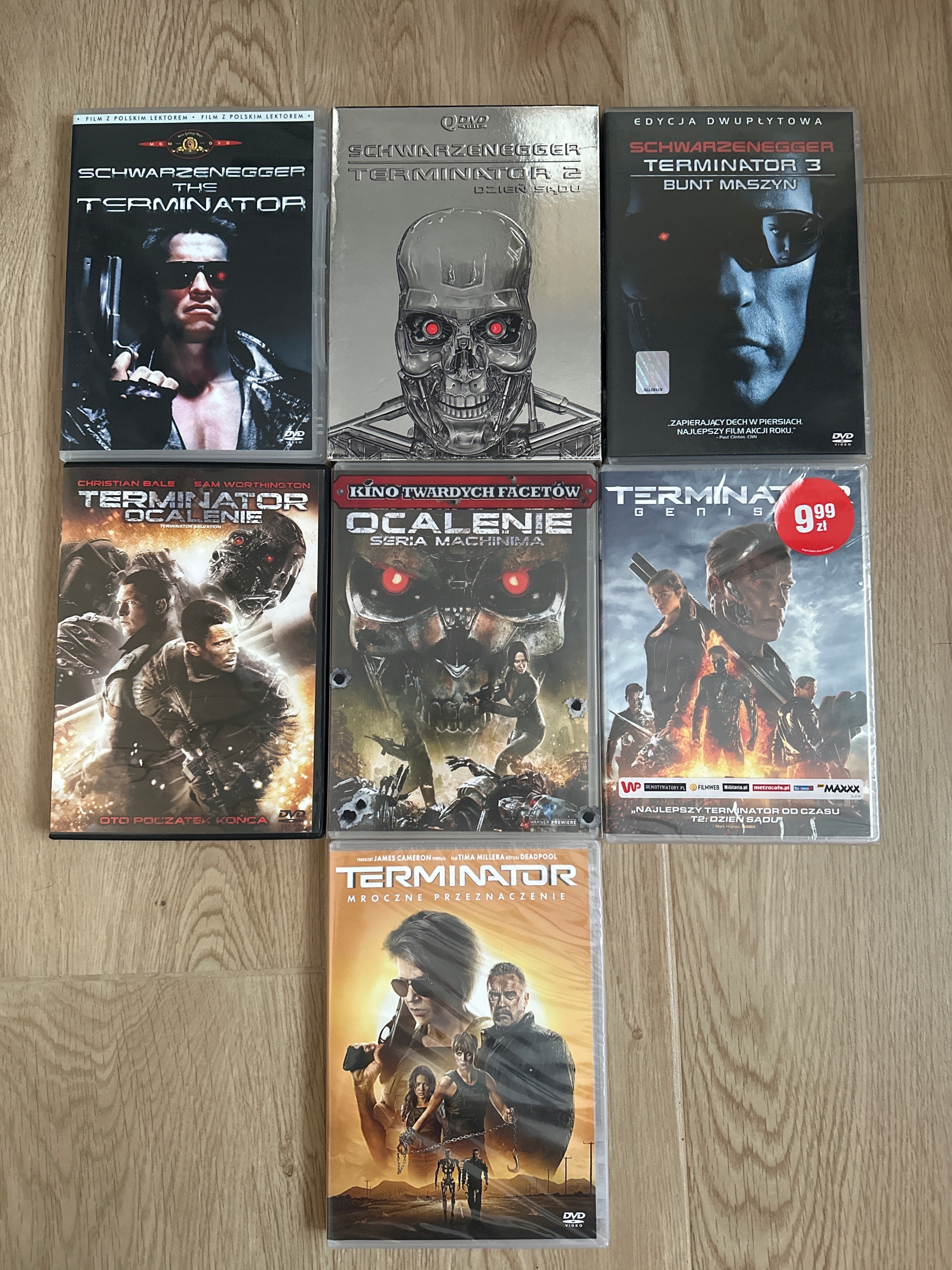 TERMINATOR DVDセット Terminator: Genisys (Terminator 5 Genesis) [DVD] : Amazon.pl