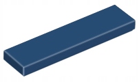 

Lego Tile 1x4 Dark Blue 2431 Nowy