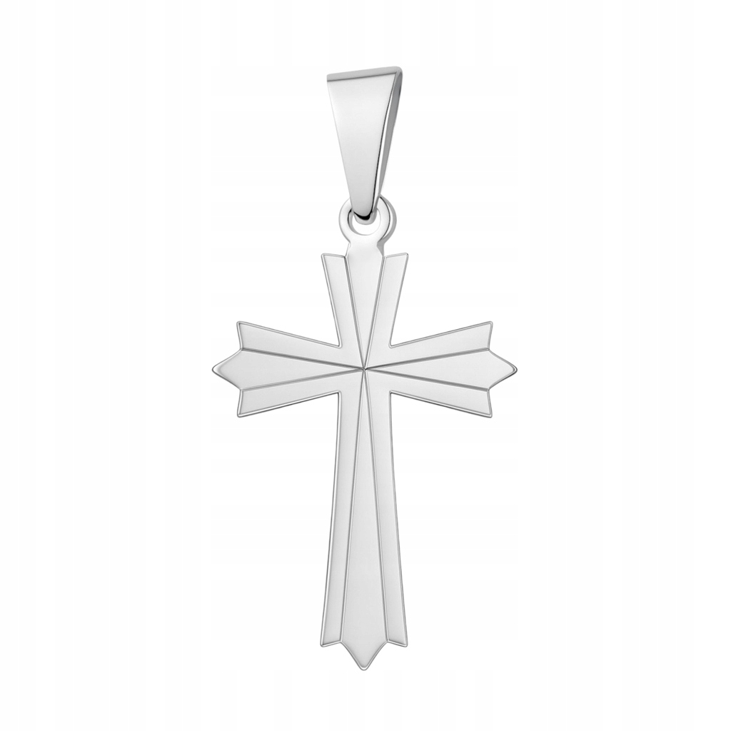 Stříbrný rhodiovaný křížek Ag 925 KC007RM