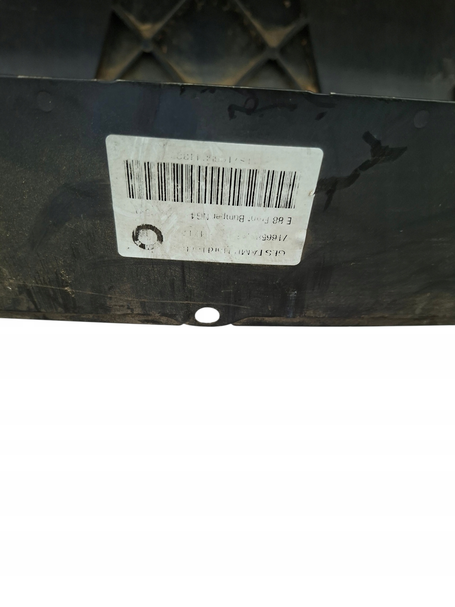 support panel for radiators pillar BMW 1 E82 E88 2007 7166584 71937510