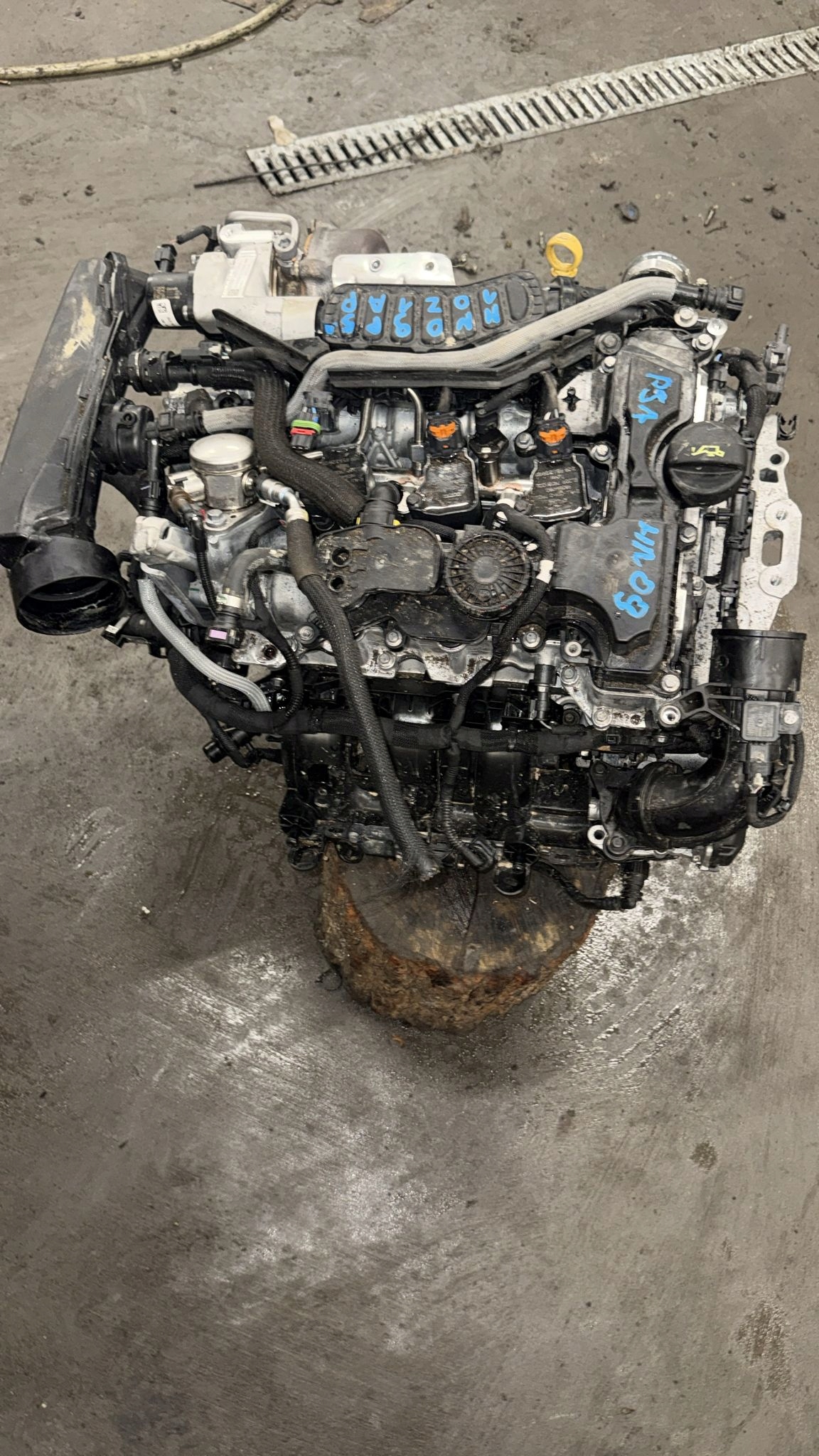 engine complete FIAT PEUGEOT 10TYS KM 10Z1AP PSA HN09