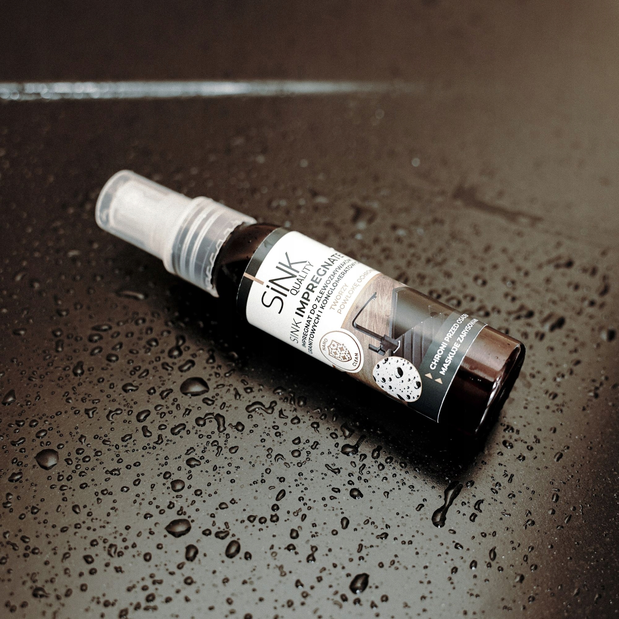 Impregnat do zlewu granitowego 30ml Rodzaj wpuszczany