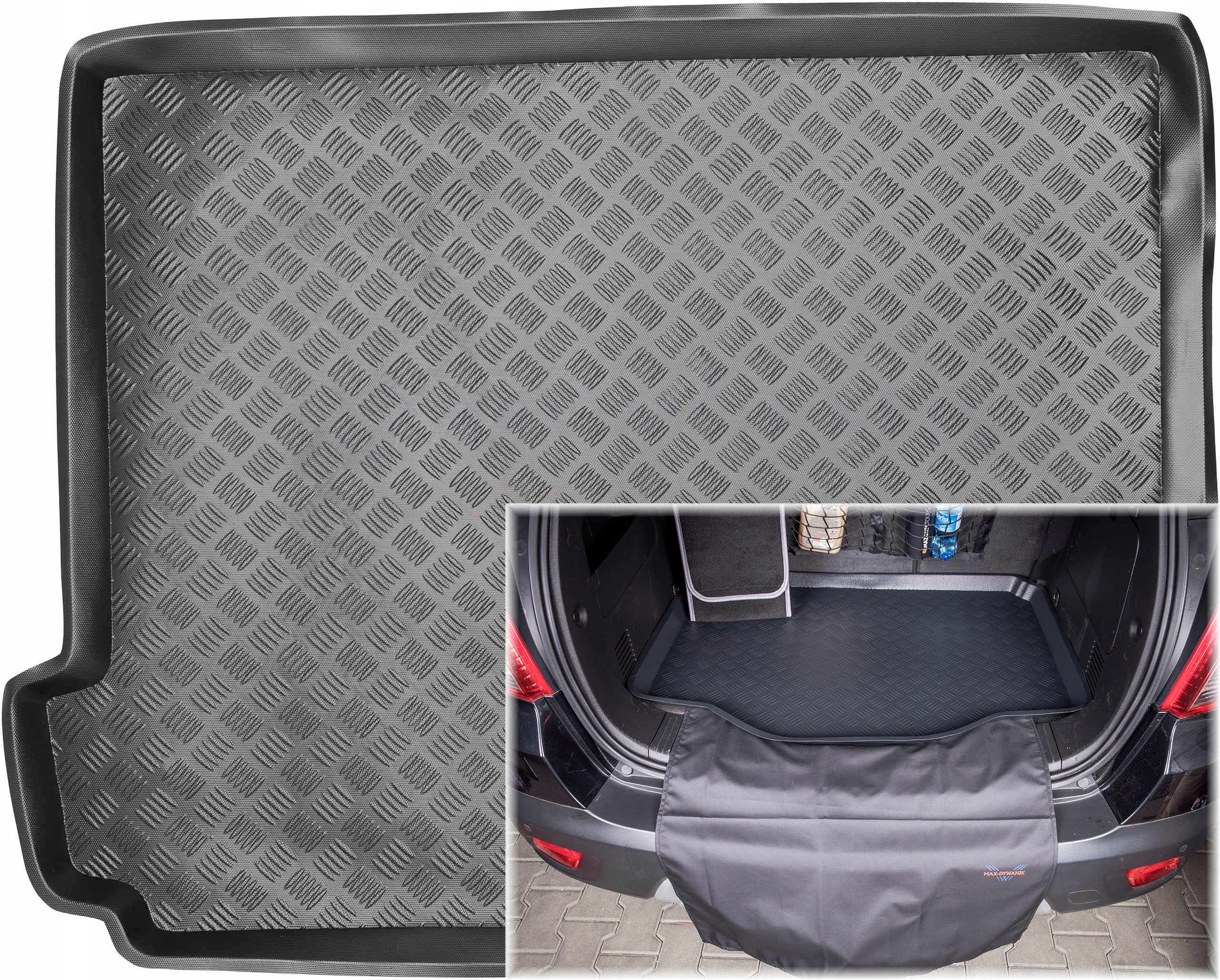 Citroen C4 Grand Picasso II Minivan od roku 2013-2018, rohož kryt nárazníku