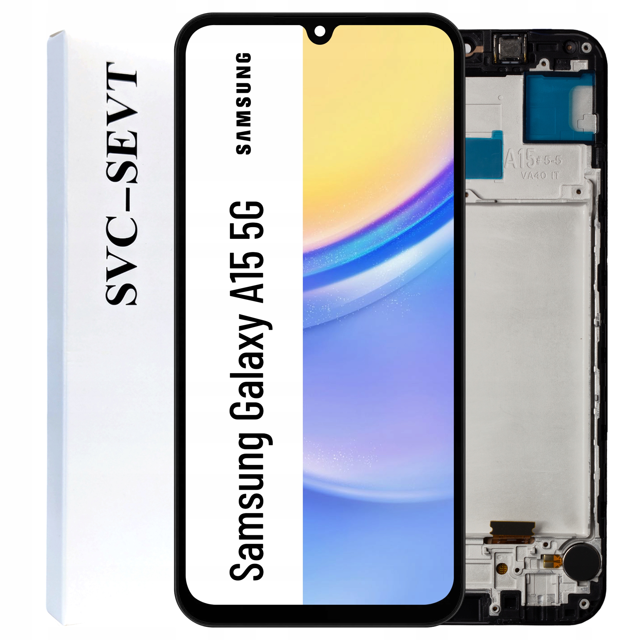 LCD displej pro Samsung Galaxy A15 5G Oled displej Rámeček Originál Zila