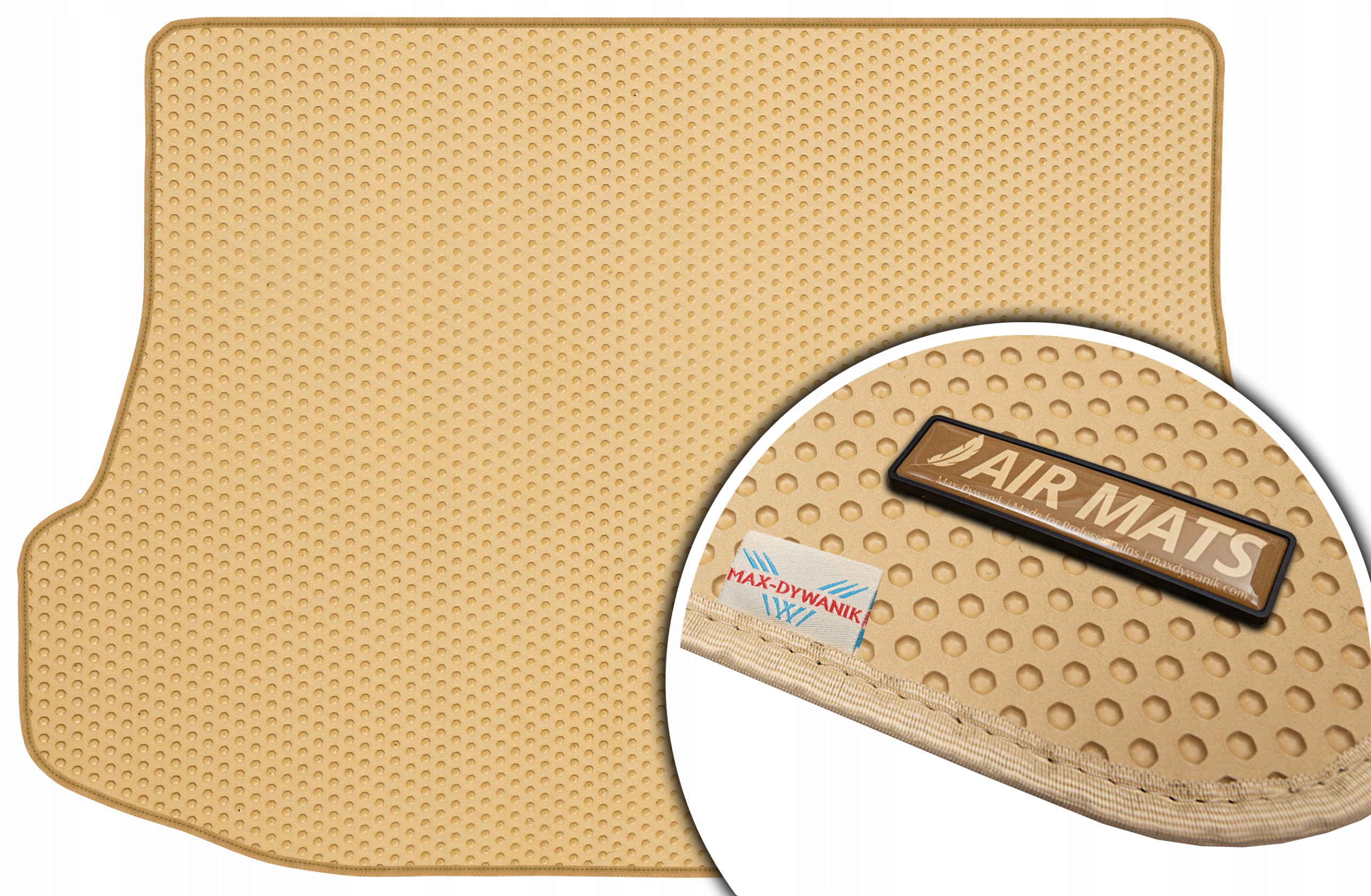 Kia Sorento I Suv 2003-2009 Béžová rohož do kufru Eva Air Mats