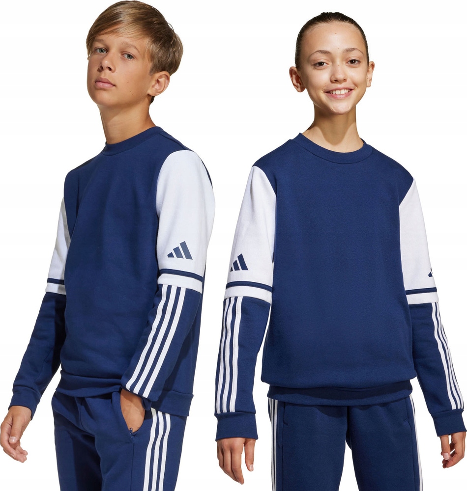 Dětská Mikina Adidas Squadra 25 Sweat Crew Tmavě Modrá JD4814 vel. 128 cm