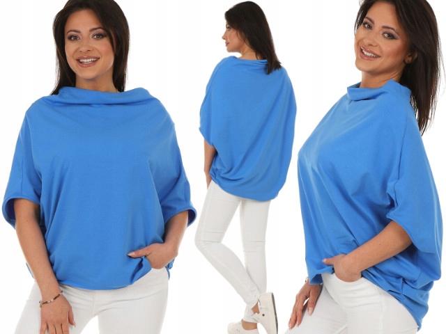 

F626 Tunika bluzka oversize Kimono