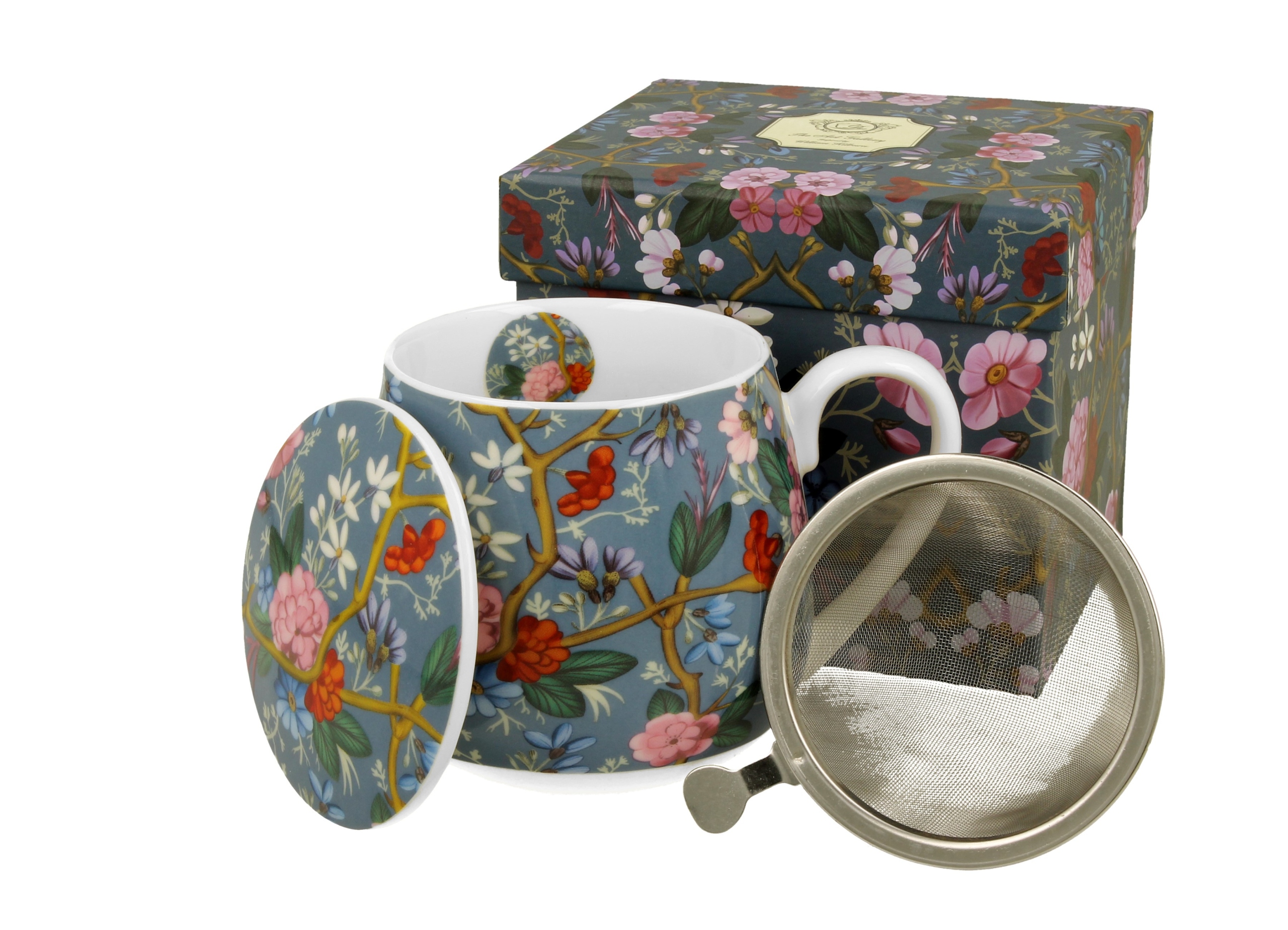 

Kubek Z Zaparzaczem Do Herbaty Ziół Baryłka 430ML