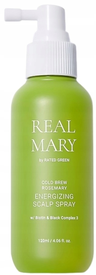 Rated Green Real Mary Pobudzający spray do skóry głowy 120 ml