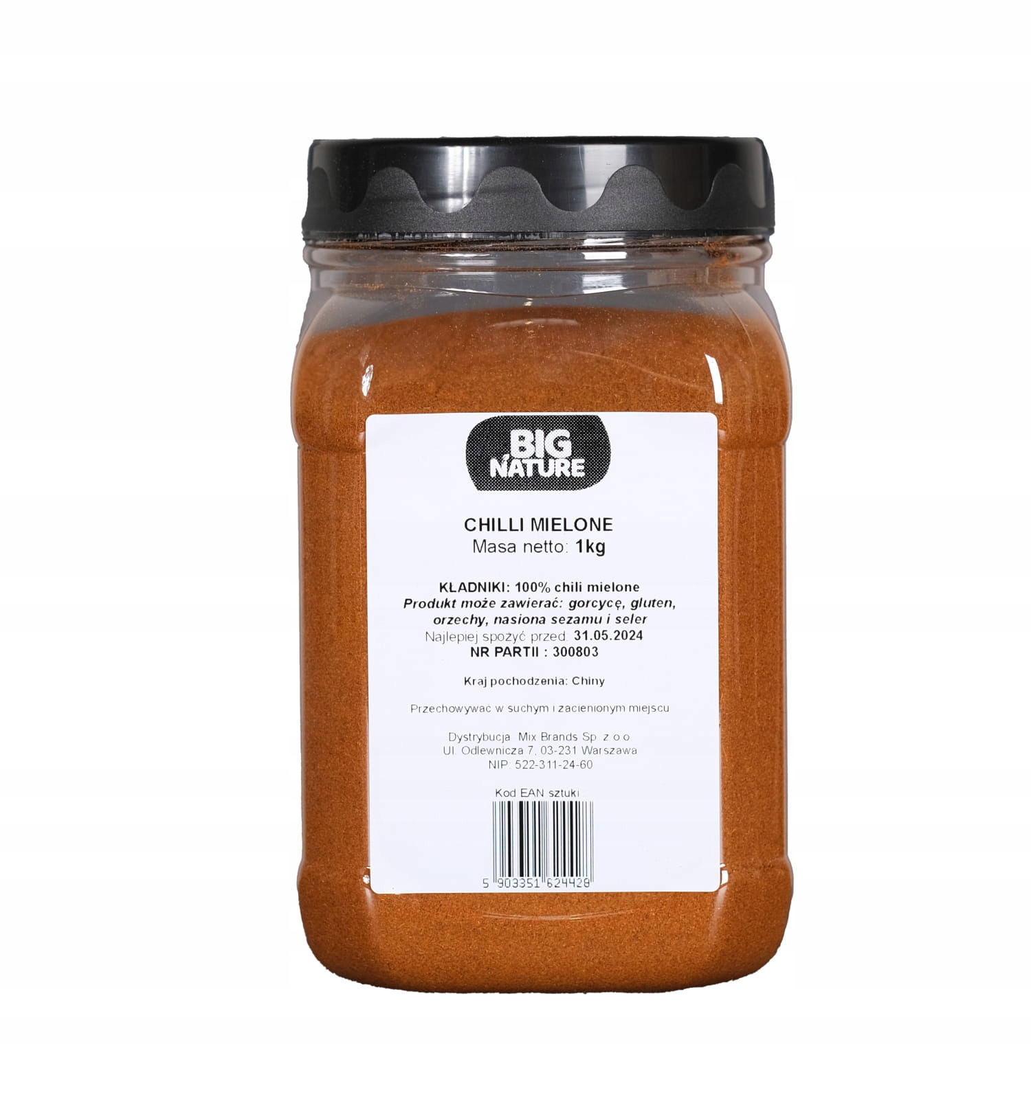 Chilli Sušené 1KG