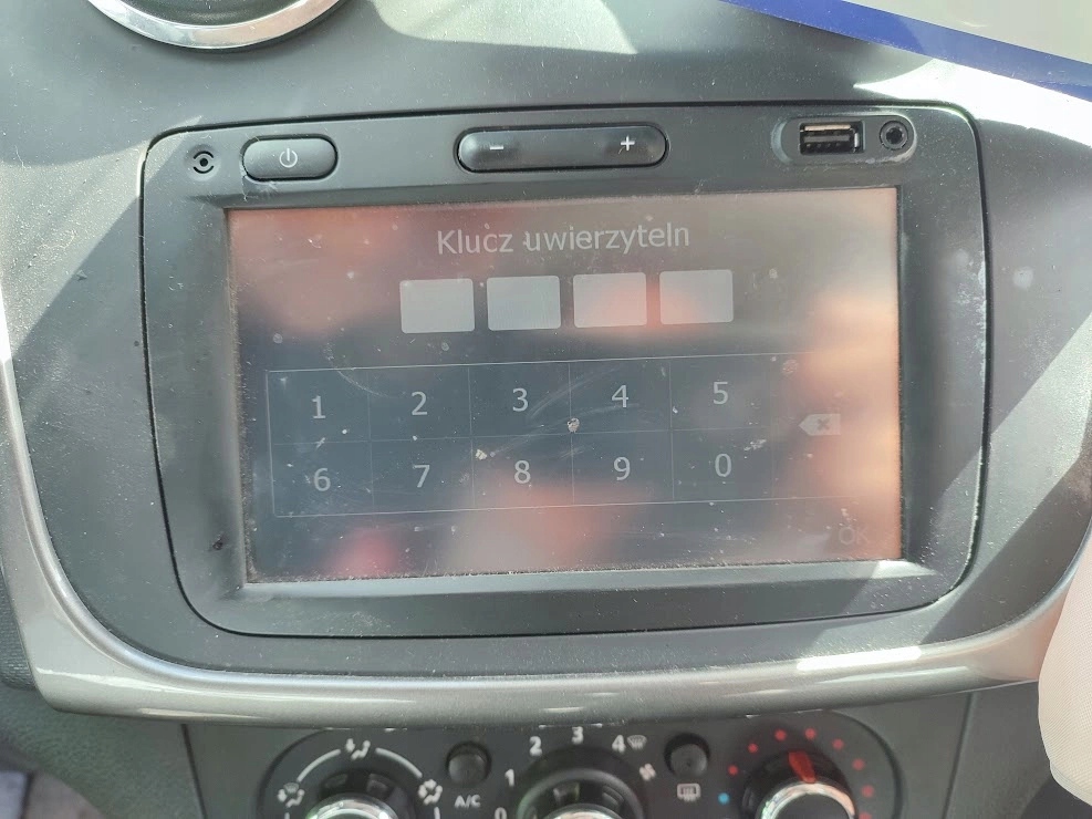 RADIO Navigation DACIA SANDERO II STEPWAY DOKKER LIFT 281158736R
