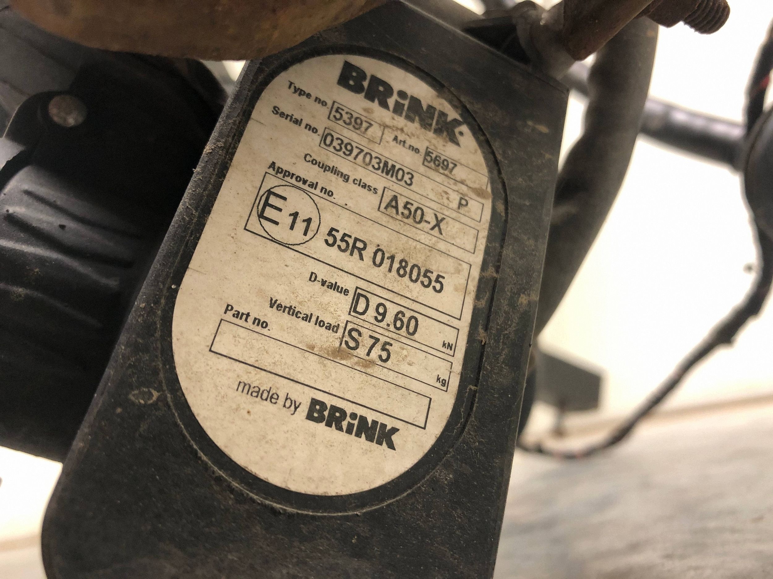 tow BRINK OPEL ASTRA J KOMBI 569700
