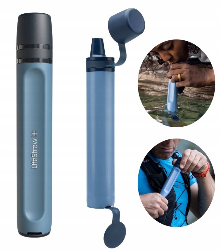 LifeStraw Filtr Uzdatniający Do Wody Peak Personal Mountain Blue Słomkowy