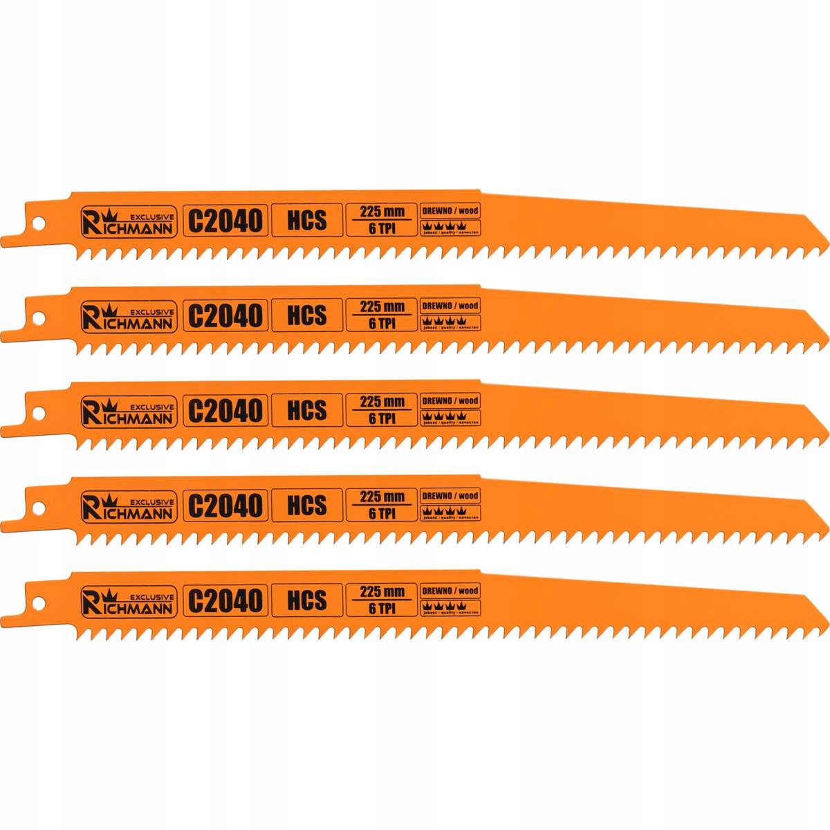 

Brzeszczot Do Piły Szablastej Do Drewna/pcv 5szt.