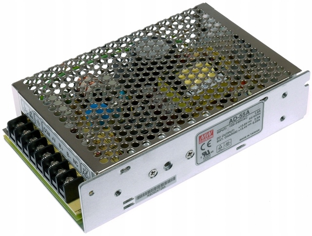 Impulsní Vyrovnávací Napájecí Zdroj Mean Well AD-55A 13,8V