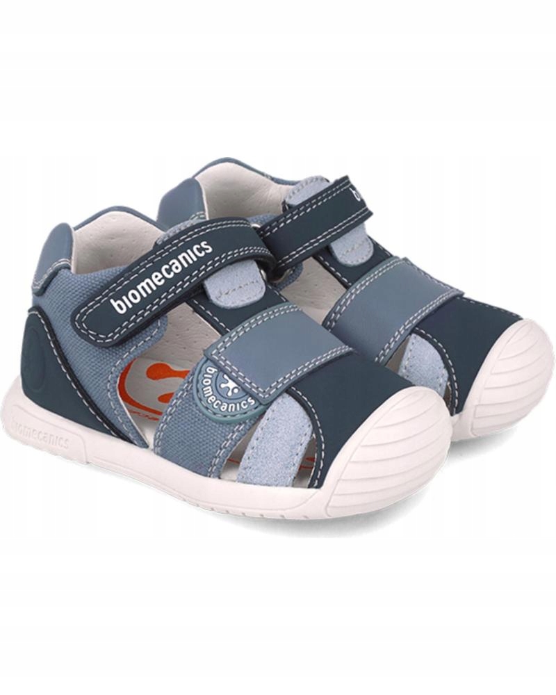 Obuwie Biomecanics 252127 Sandały Sandałki Niebieskie r.21