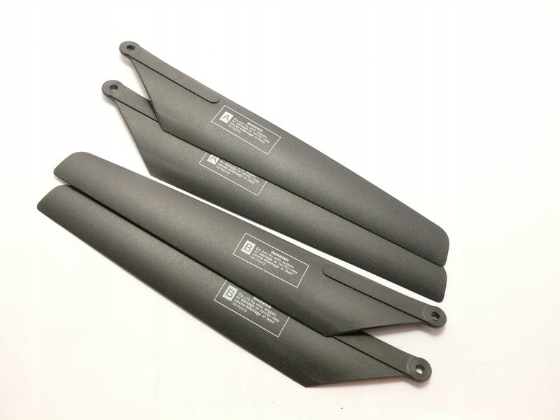 ŁOPATY ŚMIGŁA do HELIKOPTERA długość 25cm 2xA 2xB