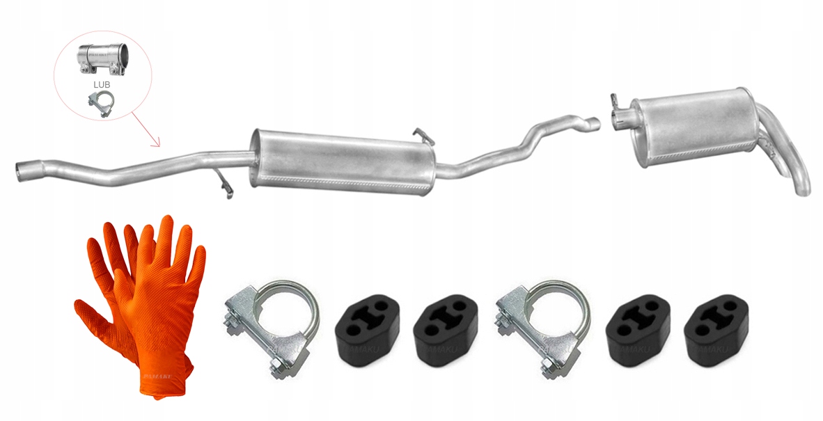 Seat Alhambra 1.9 TDi (1996-2003) Tlumič Koncový