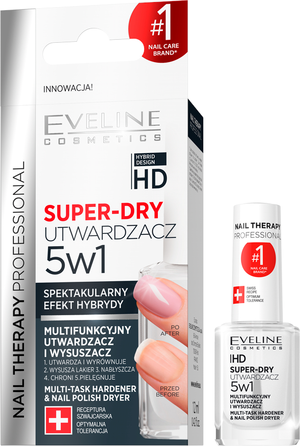 EVELINE SUPER-DRY Utwardzacz Wysuszacz Paznokci