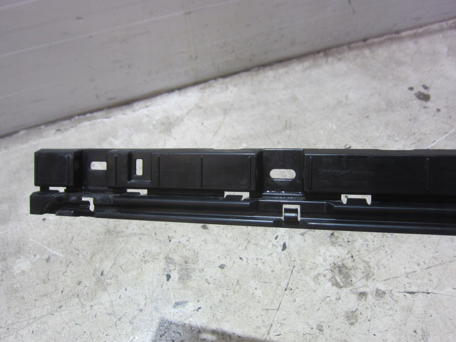 BMW F02 bracket console holder support of the threshold left side 51777187101