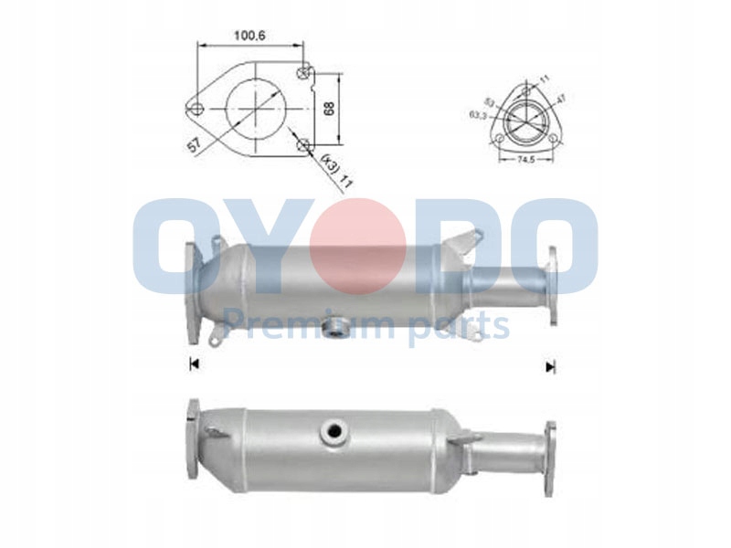 OYODO 10N0085-OYO Katalizator