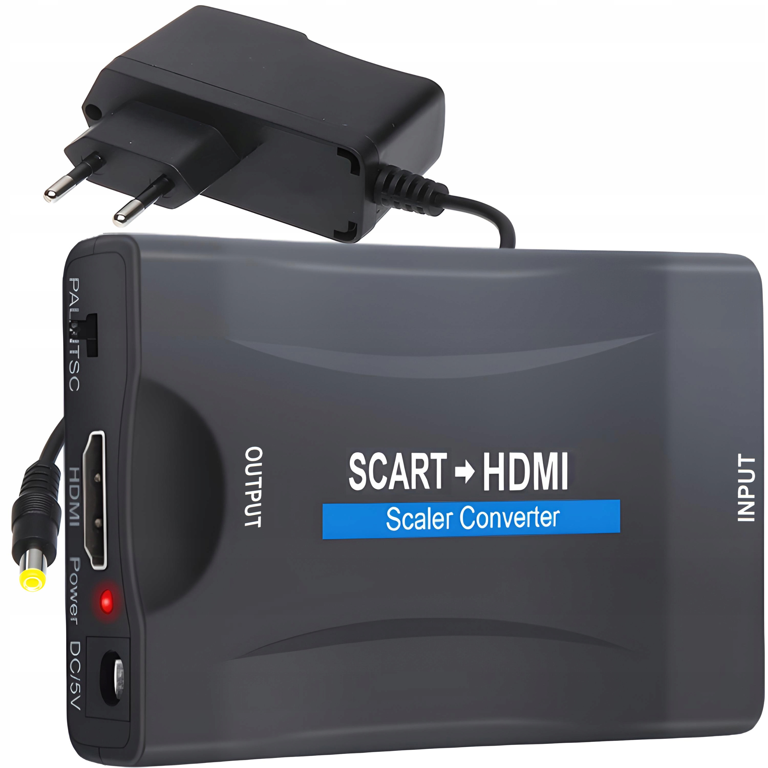 

Adapter Konwerter Scart Do Na Hdmi Av Euro Full Hd