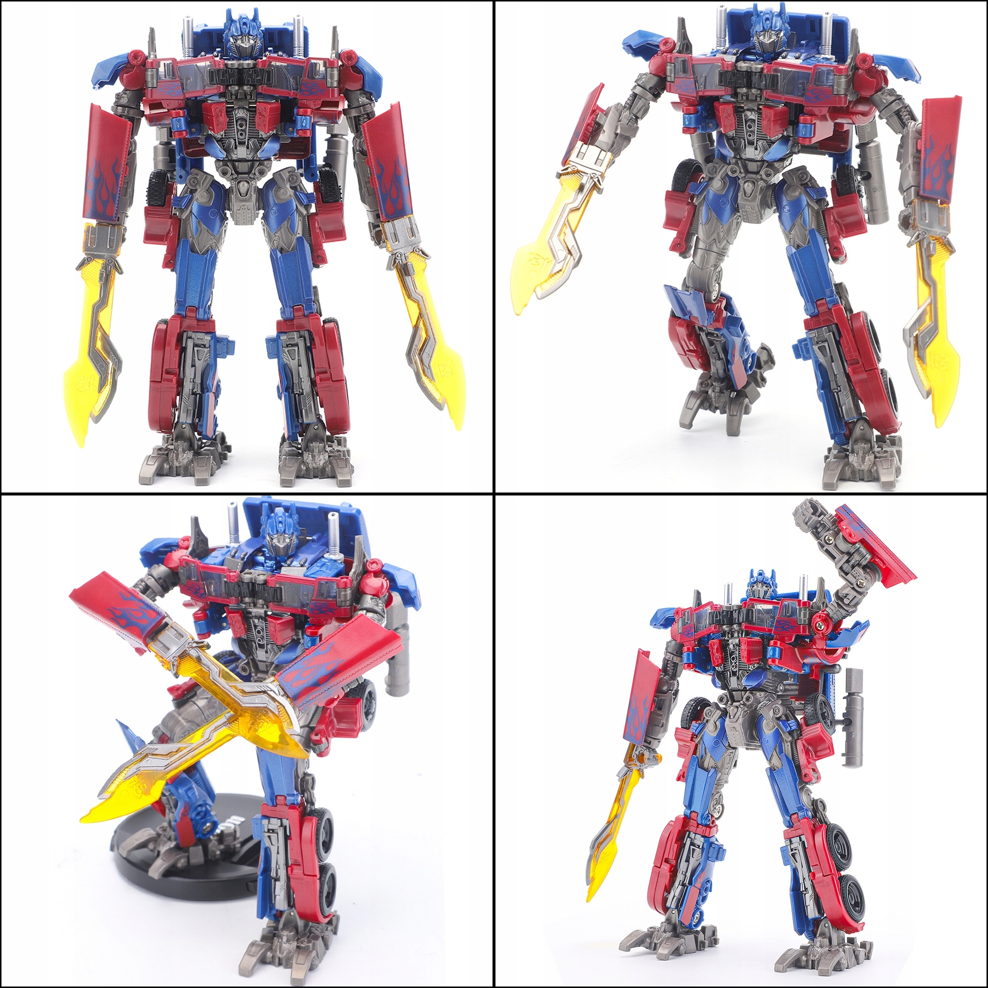 AUTO ROBOT OPTIMUS TRANSFORMERS PODWÓJNYM MIECZEM Wiek dziecka 3 lata +