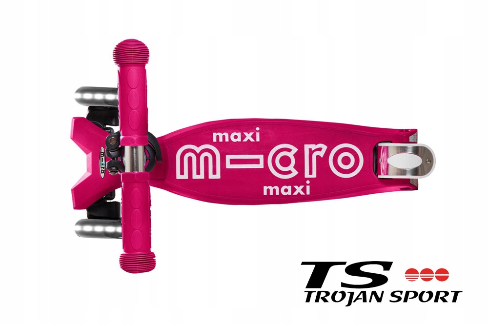 HULAJNOGA MAXI MICRO DELUXE LED PINK MMD077 Marka Micro