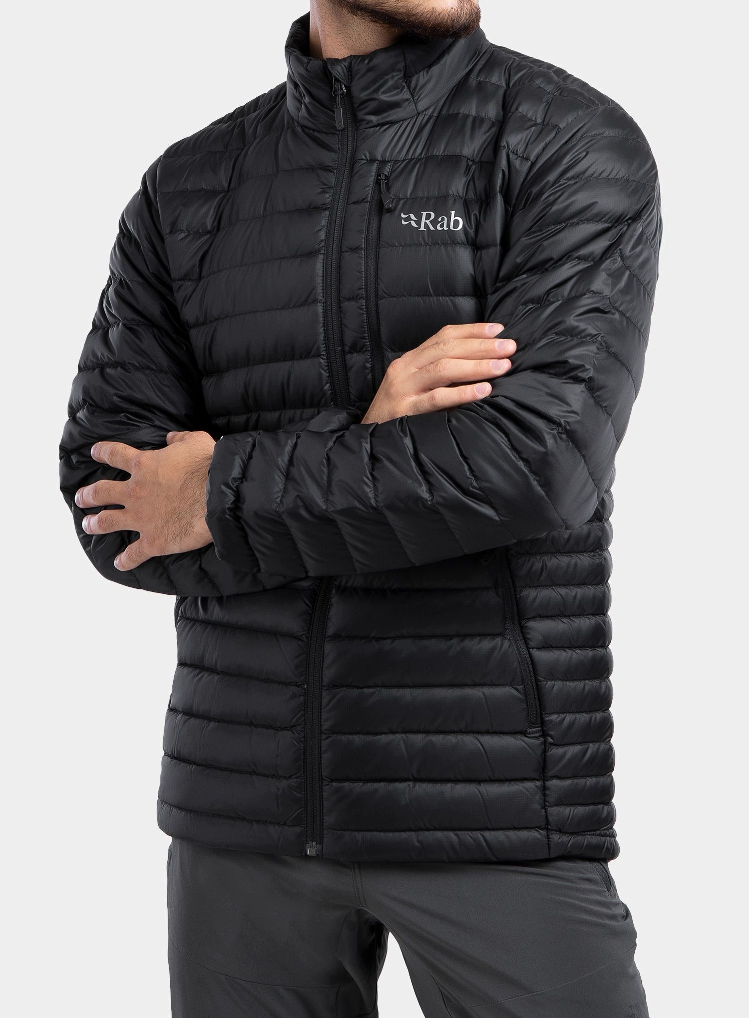 Kurtka puchowa Rab Microlight Jacket black L
