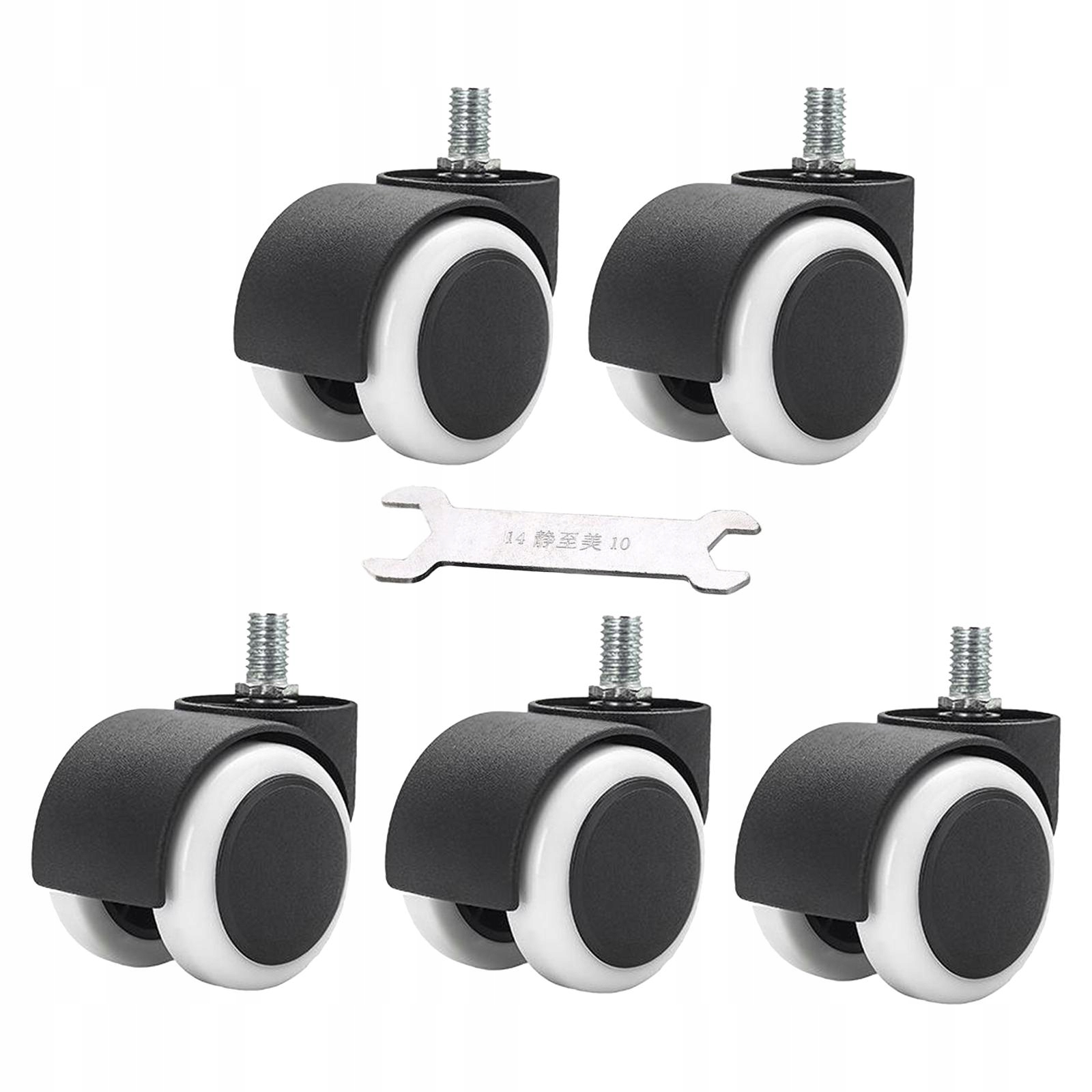 Zamiennik kółek do krzesła biurowego, krzesła obrotowego, mostka Ultra 18 mm