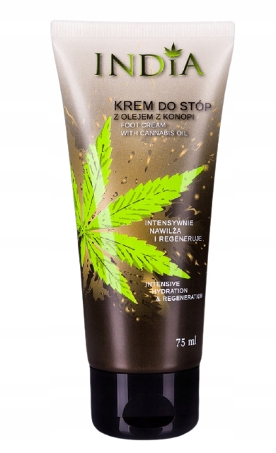 

Krem Do Stóp Konopny z olejem z Konopi India 75ml
