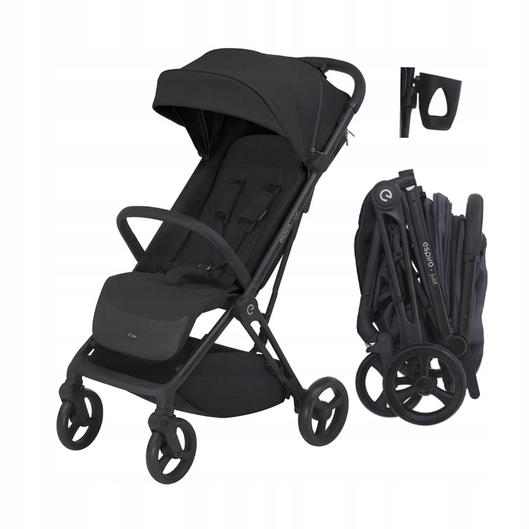 Espiro Just 110 Wózek Spacerowy Dla Dziecka Do 22KG Składany Lekki +uchwyt