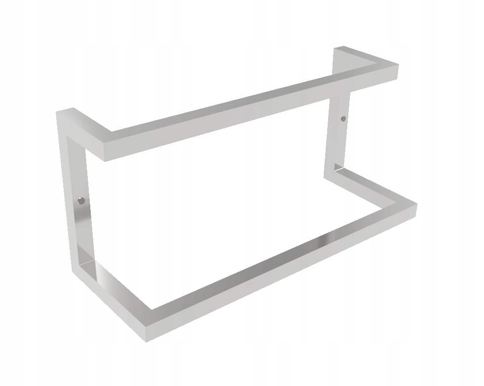 Nástěnný Věšák Na Ručníky Dvojitý Loft S Inoxem