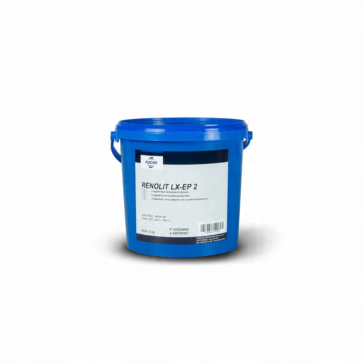 

Fuchs Renolit LX Ep 2 5KG. Smar