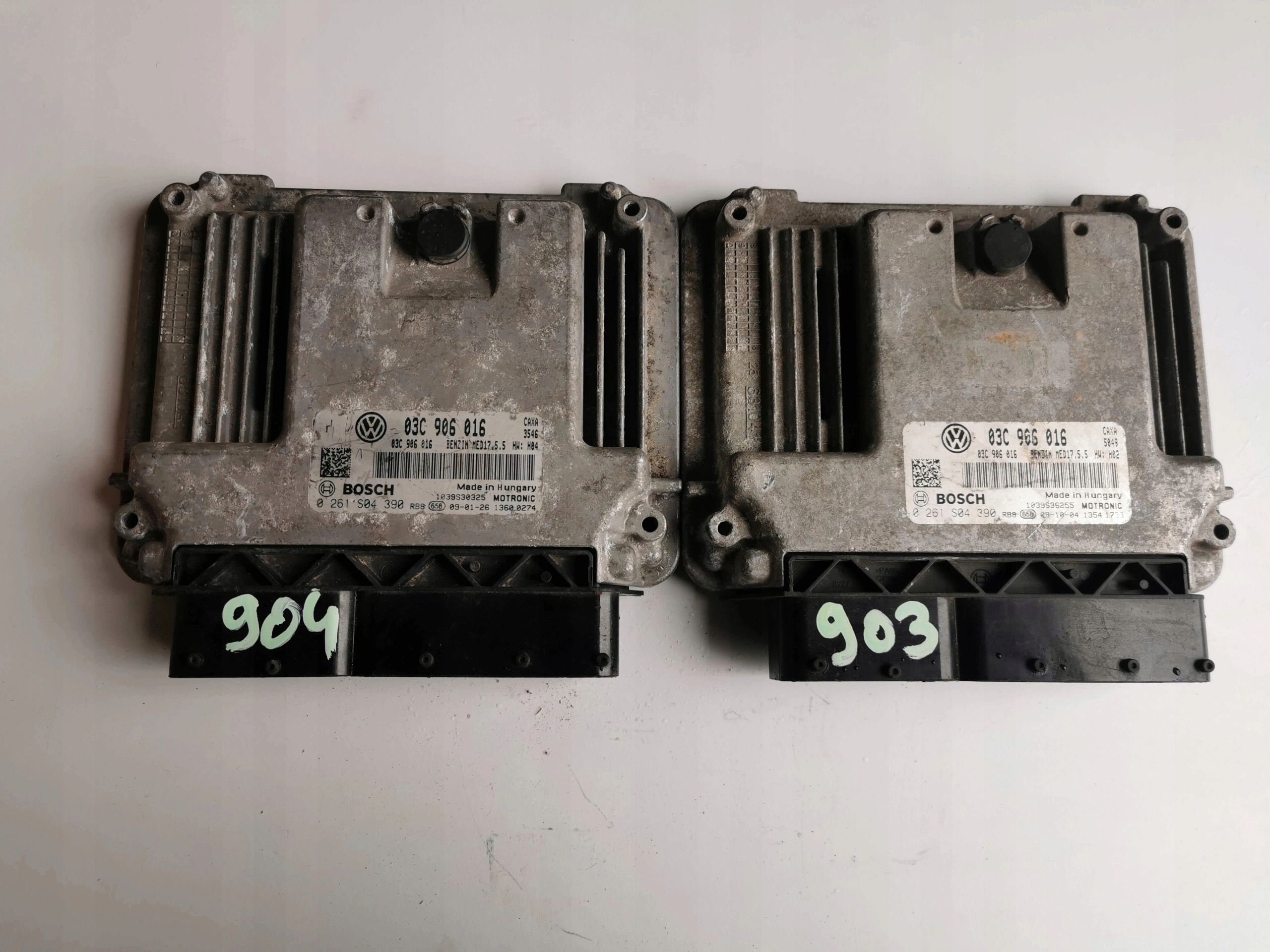 VW GOLF 1.4B TSI 0261S04390 03C906016 computer ECU