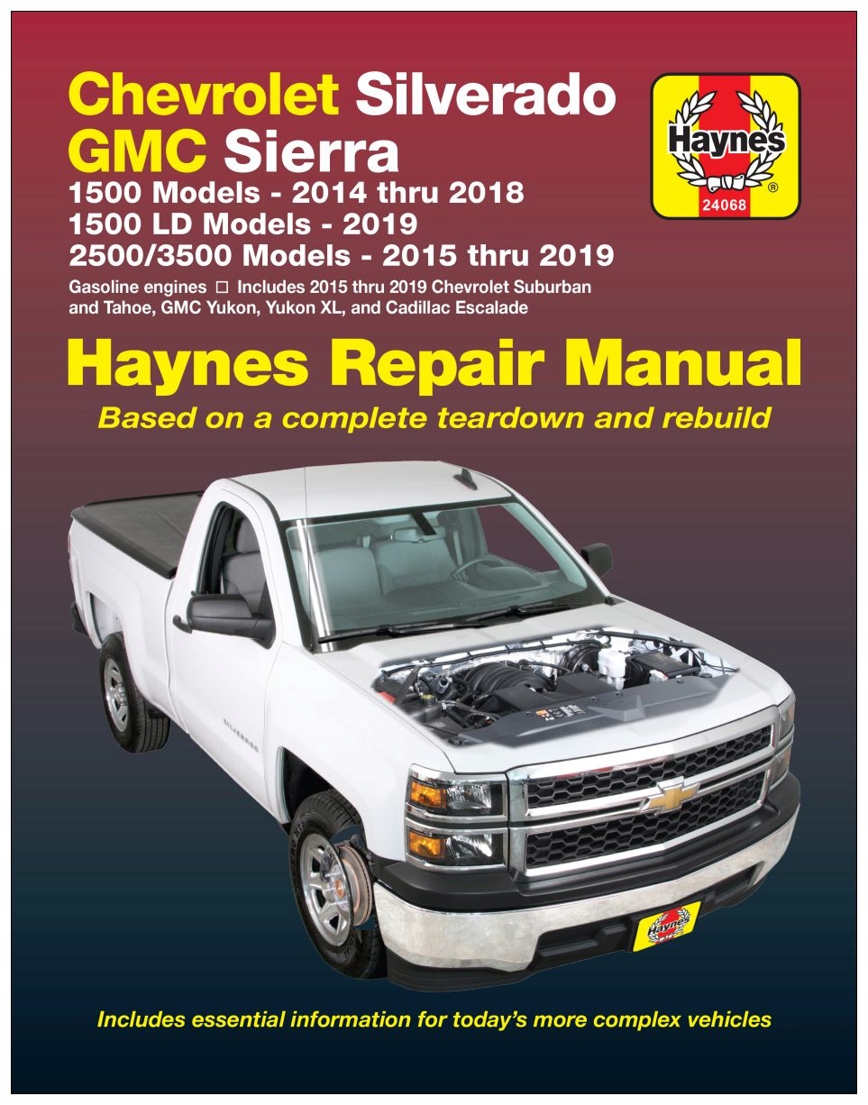 Chevrolet Silverado (2014-2019) руководство по ремонту