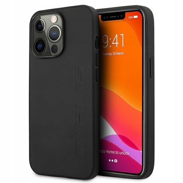 Pouzdro AMHCP13LDOLBK Pouzdro pro iPhone 13 Pro 13 6,1" černé, kožené