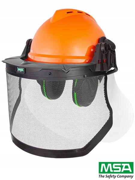 Kryt obličeje s náušníky, helmová sada pro lesnictví, Forestry Kit