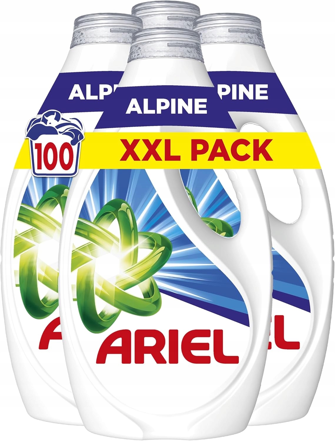 Ariel Alpine Tekutý prací prostředek 4x1125 ml 100 praní